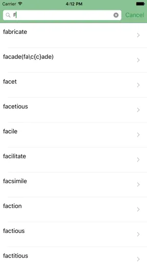 GRE English Vocabulary Builder screenshot 3