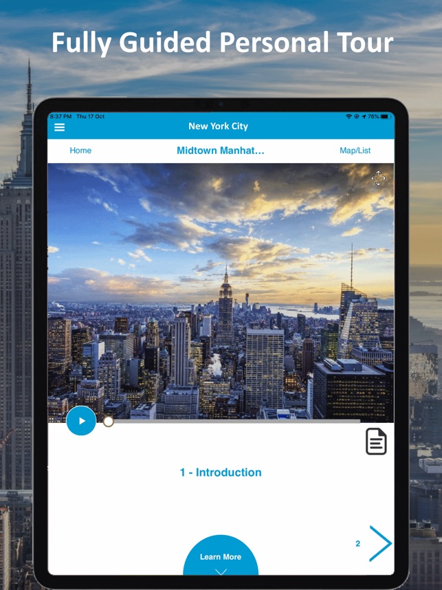 New York City GPS Audio Tour on the App Store