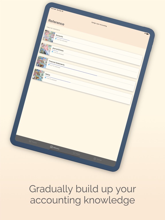 Sumigi: Learn Accounting iPad screenshot 5 - Education app
