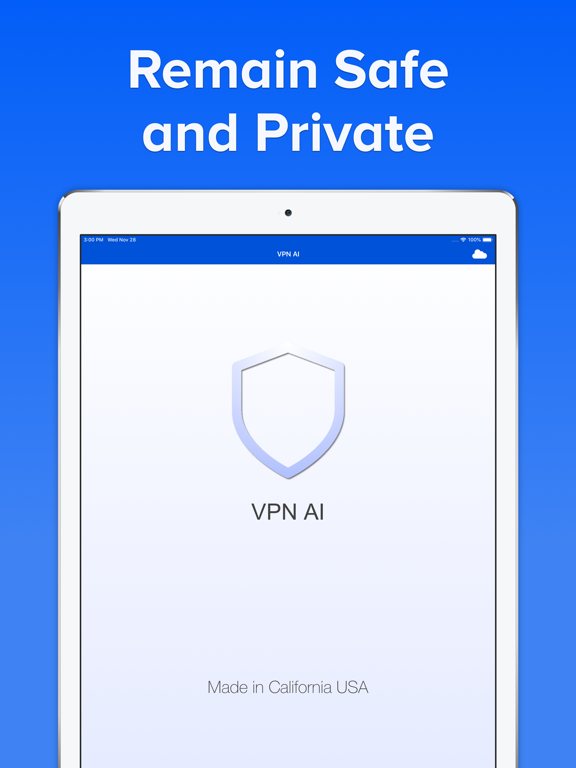 VPN Ai + Private Browser iPad screenshot 8 - Productivity app