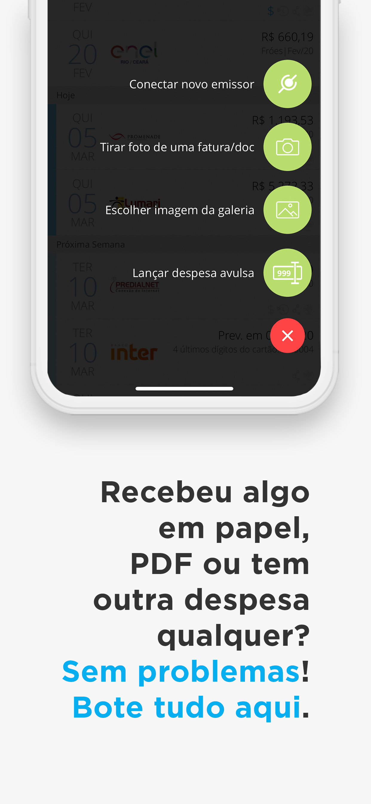 papelada - controle de gastos
