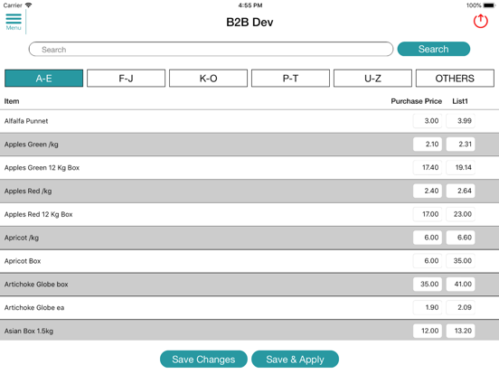QuickB2B Inventory Manager app screenshot 3