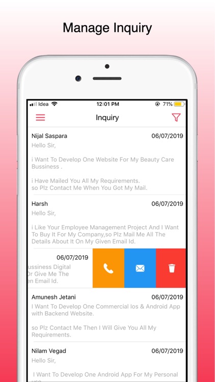 Q Digital Visiting Card screenshot-5