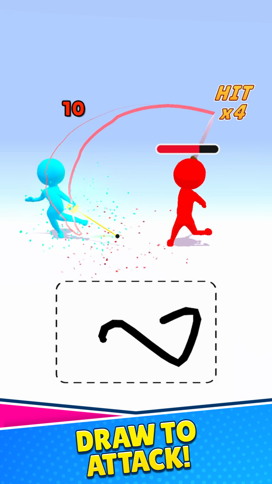 #1. Draw Duel (iOS) By: Lion Studios
