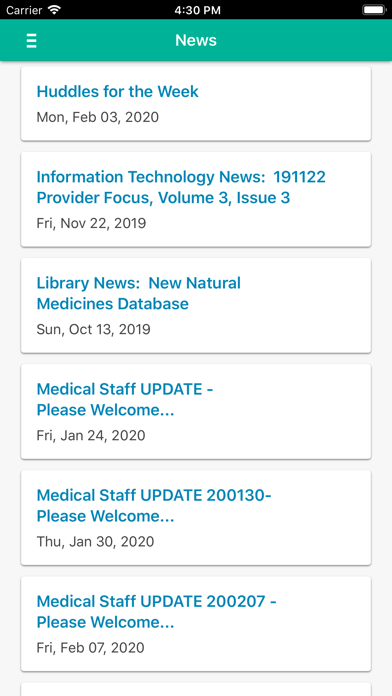 Natividad Medical Library Screenshot