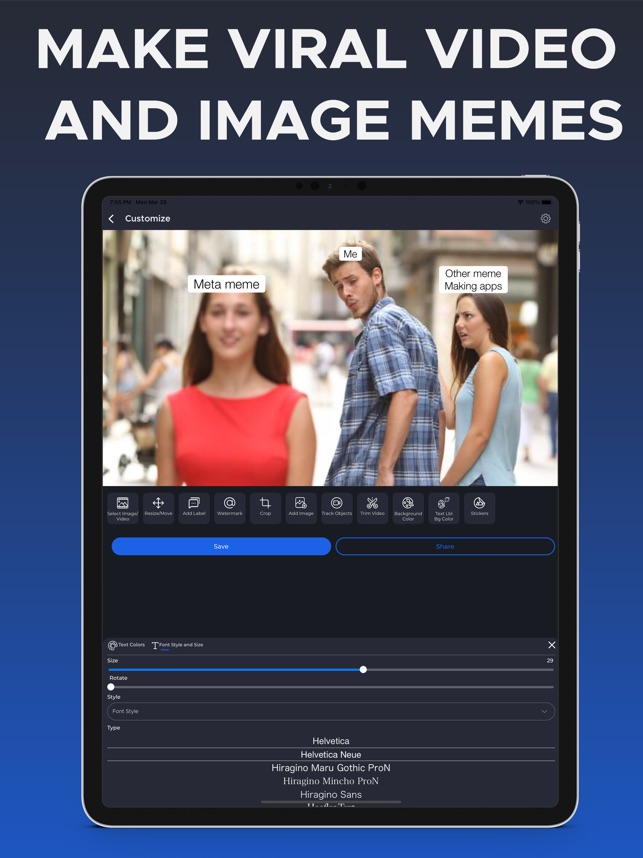 Meta Meme: Video/Image Maker on the App Store
