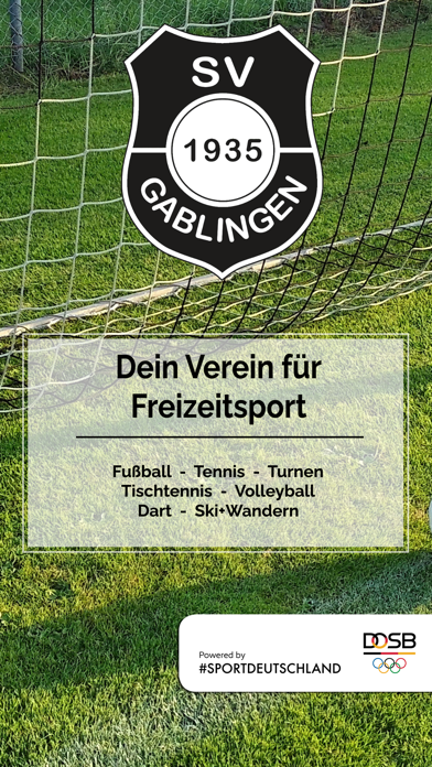 SV Gablingen e.V. Screenshot