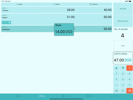 Screenshot #5 pour Ultimate Tip Calculator