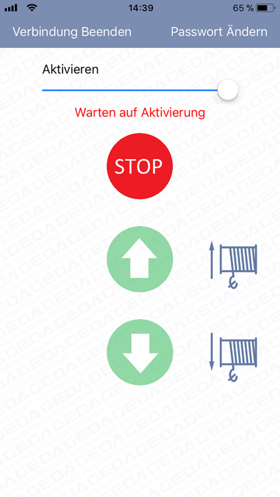 GEDA AkkuLeiterLIFT Steuerung screenshot 2