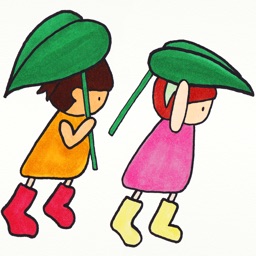 Scroll Picture "Rain"