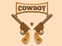 Cowboys - Wild West stickers