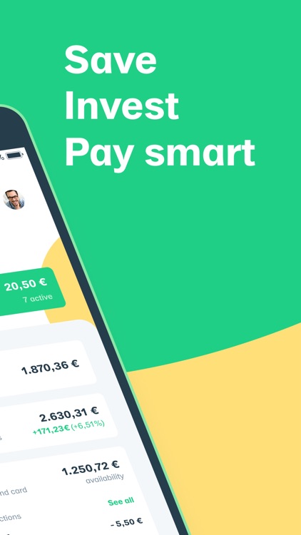 Oval - Track, save and invest