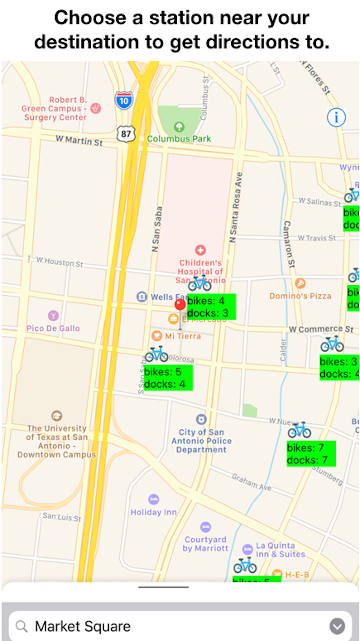 Bike Stations San Antonio screenshot 5