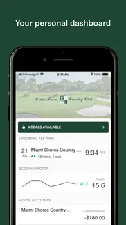 miami shores country club iphone screenshot 2
