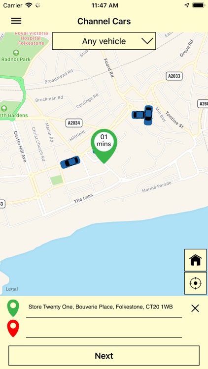 Channel Cars Taxis Folkstone