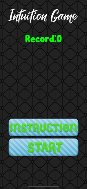 Intuition game