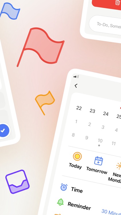 Control: To-do list & Calendar