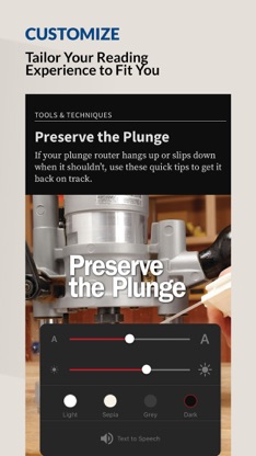 Wood Magazine screenshot 6