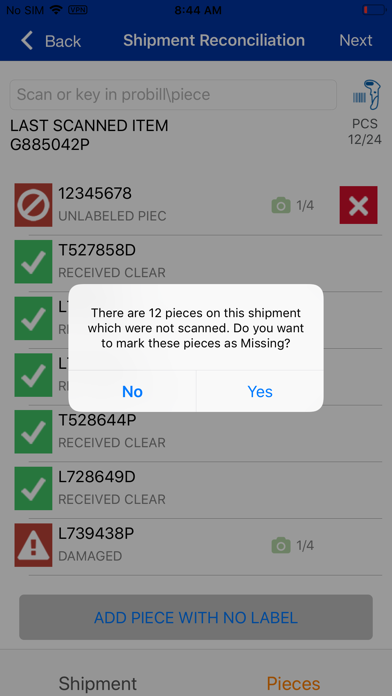 App screenshot