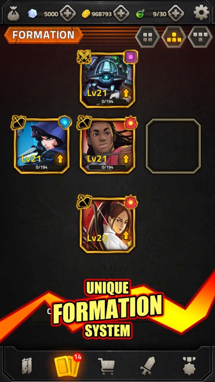 Match 3 RPG Heroes of Elements screenshot-5