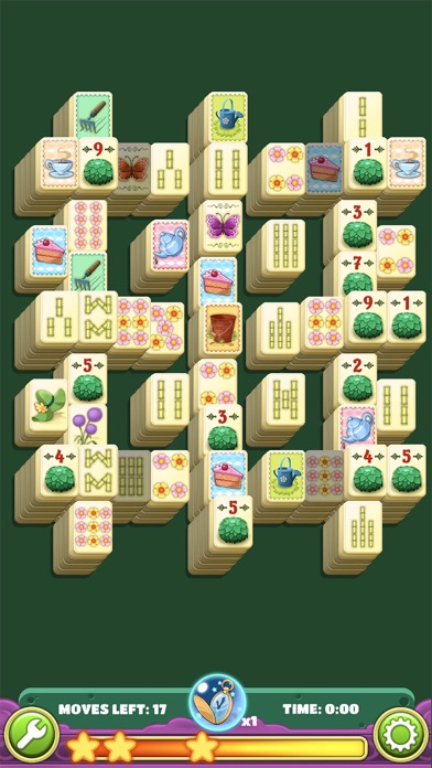 Mahjong Flower Garden Puzzle Screenshot