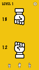 Rock Paper Scissors vs CPU screenshot