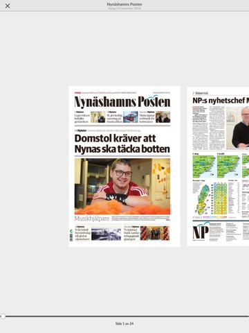 Nynäshamns Posten e-tidningのおすすめ画像3