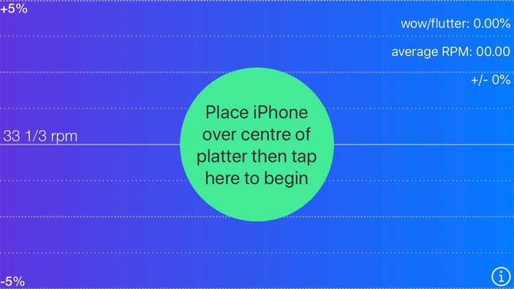 Wow Flutter -  RPM Testing