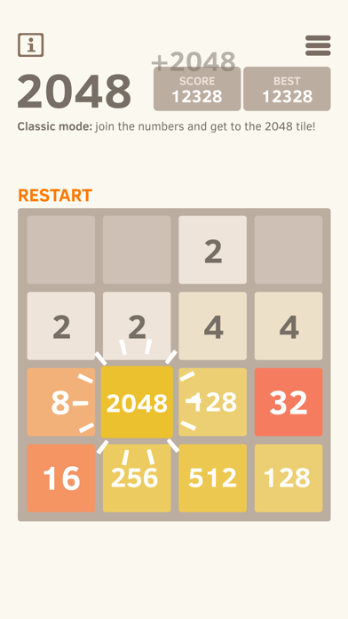 2048 Number Puzzle game screenshot 5