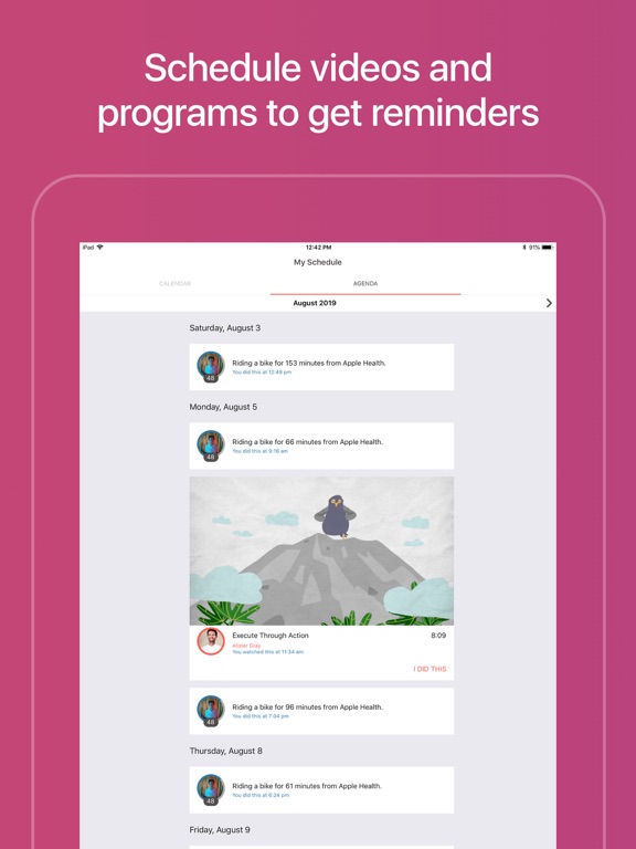 Grokker: Yoga, Fitness, Mind iPad screenshot 6 - Health & Fitness app