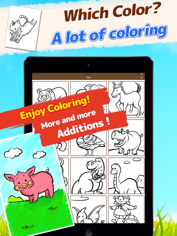 Drawing App 〜 Doodle Maker 〜 iPad screenshot 3 - Entertainment app