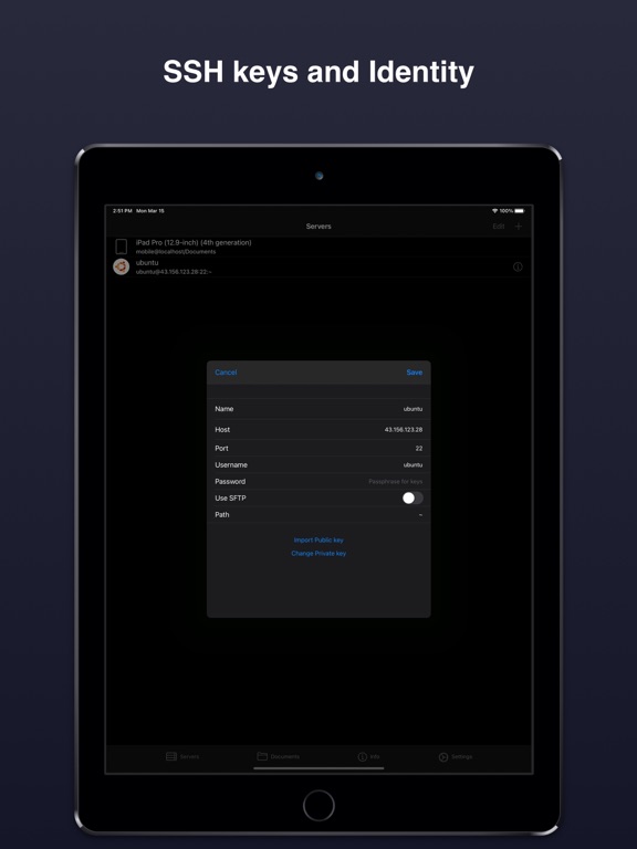 Screenshot #6 pour Terminal & SSH