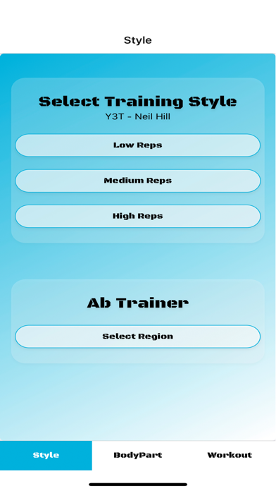 Screenshot #1 pour Gym Nerd