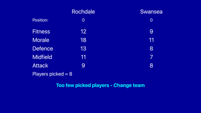 Kevin Toms Football * Manager Screenshot