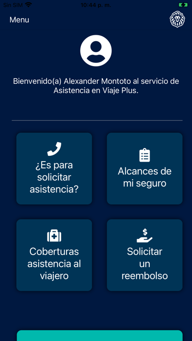 Asistencia en Viaje Plus Screenshot