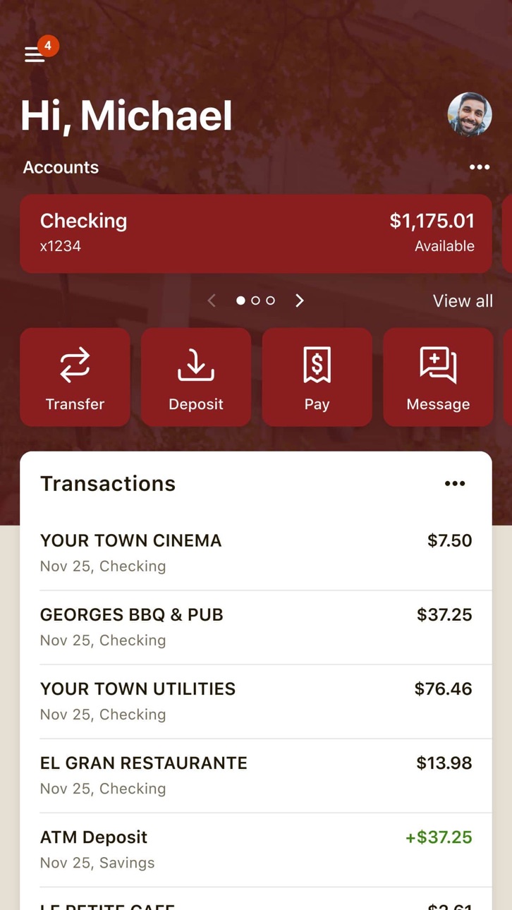 iPhone screenshot
