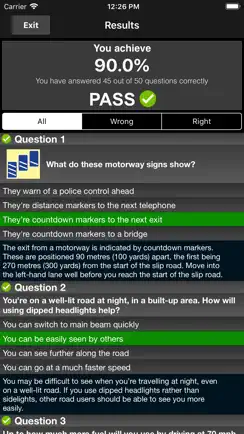 Theory Test Kit UK Car Drivers iPhone image 4