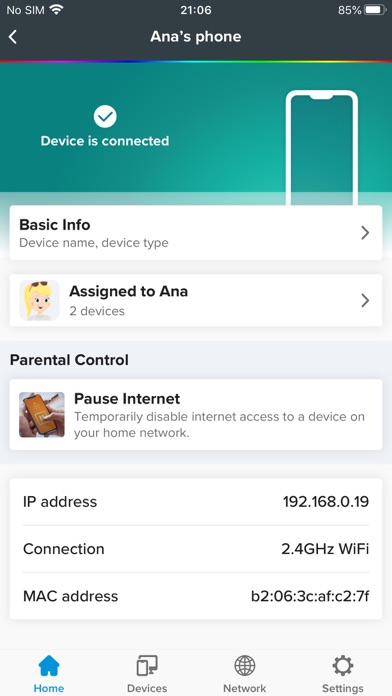 EON Connect Screenshot