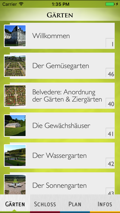 Villandry DE Screenshot