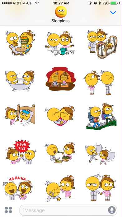 Sleepless Stickers Screenshot