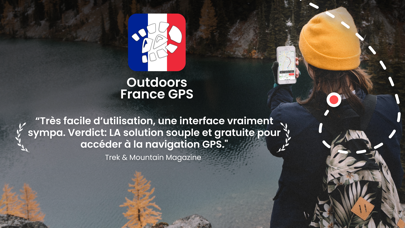 OutDoors GPS France - IGN Maps Screenshot