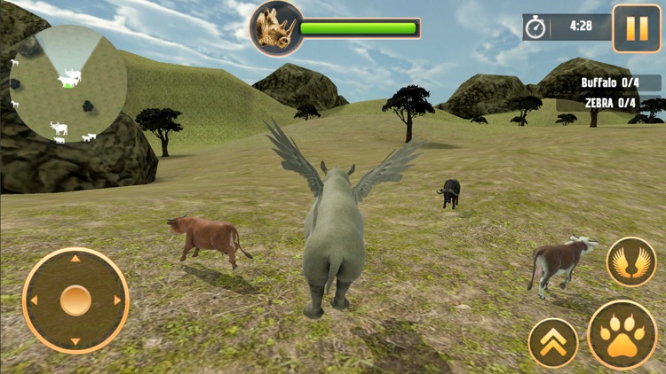 Flying Wild Animals Simulator