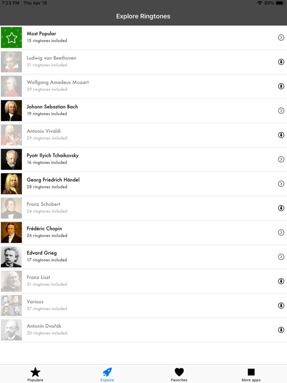 Screenshot #5 pour Sonneries Musique Classique !