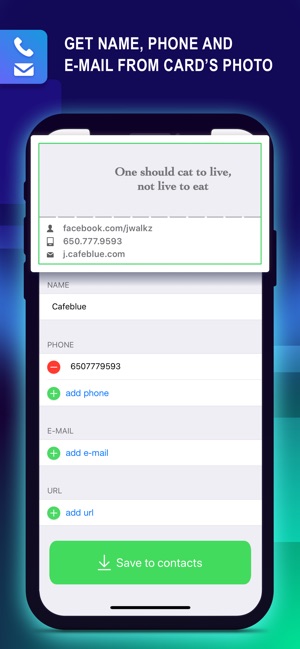 Business Card Holder: Contacts(圖2)-速報App