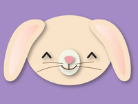 Easter Bunny Emoji Stickers