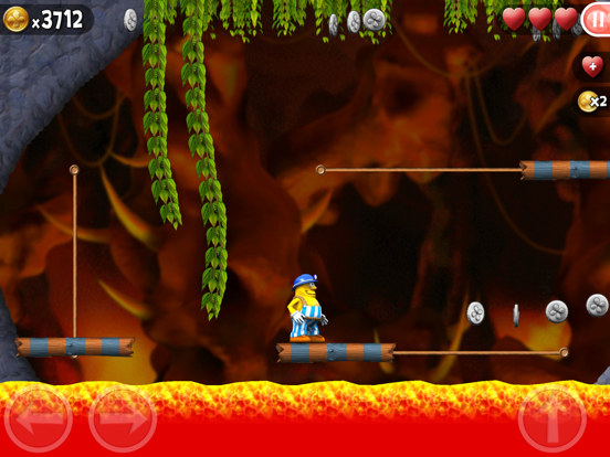 Incredible Jack: Jump and Run iPad app afbeelding 7