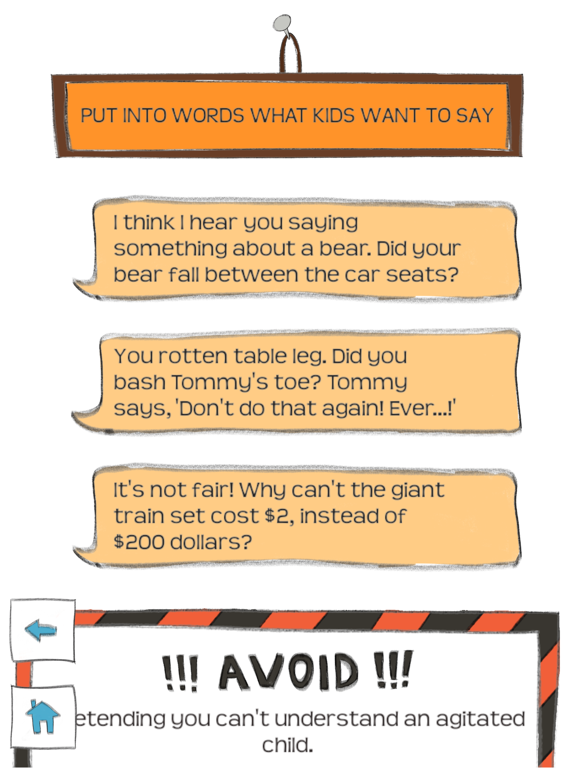 HOW TO TALK: Parenting Tips iPad screenshot 7 - Lifestyle app