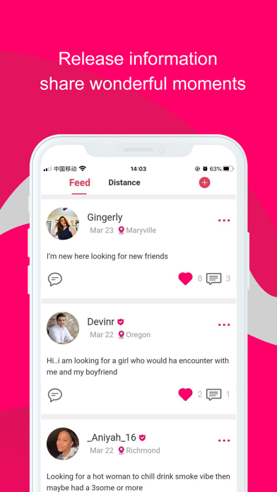 Threesome&Foursome Dating app screenshot 4