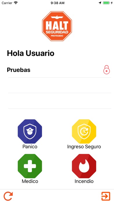 HaltApp Screenshot