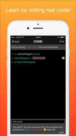 Code! Learn Swift Version iPhone image 2